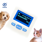 1000 Catatan Pet Chip Reader Dengan ROHS Data Storage Anjing Microchip Reader