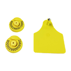 Tag telinga RFID kuning ringan untuk pelacakan dan manajemen ternak