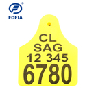 125khz ISO11784 / 5 FDX - B Tag Telinga Hewan Rfid Untuk Manajemen Domba Ternak