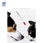 Identifikasi Hewan Pet ID Microchip Dengan 6 Transponder Injeksi Stiker