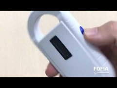 Pemindai Mikrochip PET Mini RFID Dengan CE Untuk Identifikasi Hewan