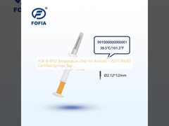 Chip Suhu RFID FDX-B untuk Hewan – Tag Syringe Bersertifikasi ISO11784/85