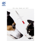 2.12mm Bioglass Dog ID Microchip Suntik 134.2khz Transponder Hewan