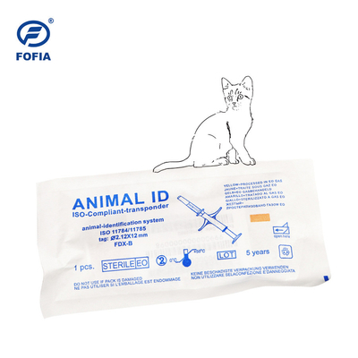 ISO 11784/5 FDX-B R/W Microchip standar hewan untuk identifikasi yang akurat