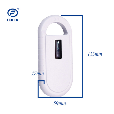 Mini Handheld Animal Microchip Scanner Pembaca RFID Untuk Pet 15 Digit ID FDX-B