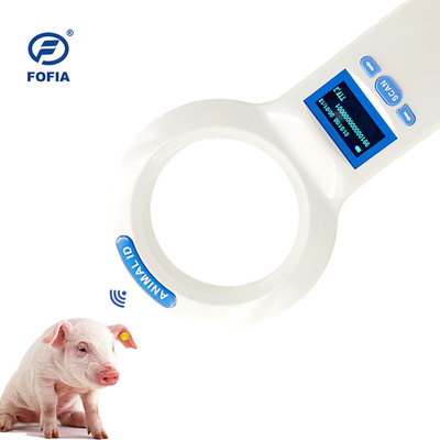 134.2Khz RFID Animal Tag Microchip Scanner Reader Baterai 3AA