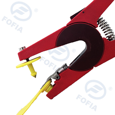 Universal Peternakan Ear Tag Applicator Ear Tags Plier untuk Sapi Anak sapi Babi Kambing Kambing Domba Anak Domba Hewan Ear Tags