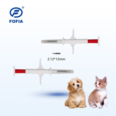Microchip Implantator Dengan 15 digit Nomor untuk Identifikasi Hewan Pet ID microchip