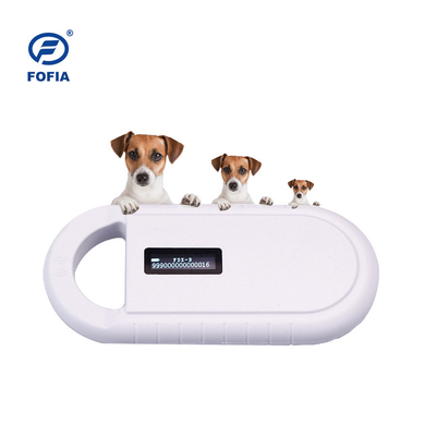 Ear Tag Rfid Reader 134.2khz Hewan Peliharaan Micro Chip Tag Reader 10cm