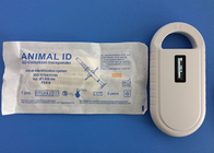 Identifikasi Frekuensi Radio Animal ID Microchip 134.2Khz Dengan Transponder Injeksi Ukuran Mini