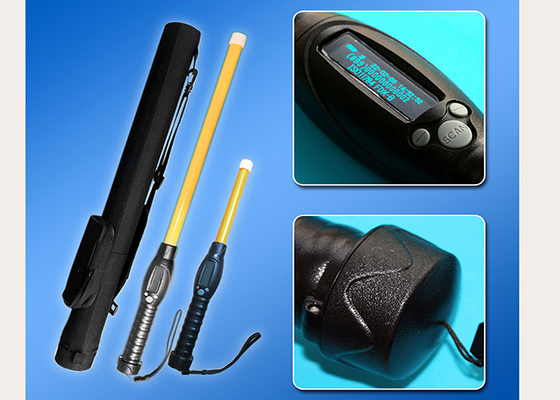 Pemindai Telinga Hewan Pembaca Tag Rfid / Pemindai Tongkat Tag Telinga Hewan 128*32 OLED