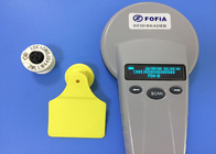 125KHZ ISO11784 / 85 TPU Plastik Telinga Tag Untuk Manajemen Identifikasi Ternak