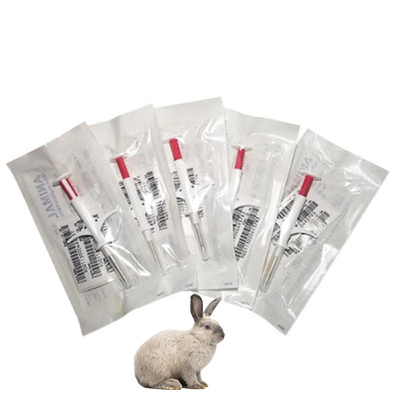 6.86 G Berat Pet ID Mikrokip Nomor 10cm ISO 11784 Track Pet Mikrokip Kucing Tracker Mikrokip