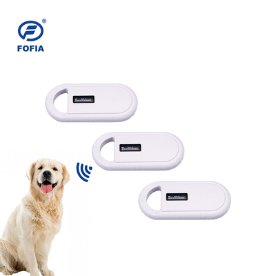 ID64 Microchip Scanner RFID Chip Reader Lithium Baterai 24 * 7 OLED Untuk Hewan Peliharaan Microchip Scanner Anjing