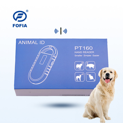 Lithium Battery Powered Animal ID Reader With Data Storage Pet Chip ID64 Universal Microchip Scanner