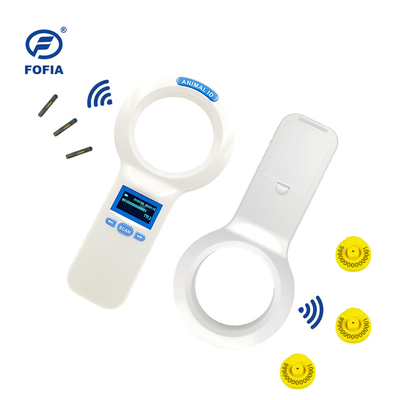 128*64 OLED Button Animal Chip Scanner Dengan 3 Tombol Universal Untuk Hewan Peliharaan