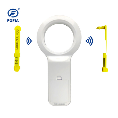 ARM STM32 RFID Microchip Scanner 160g N.W. Dengan 3 Tombol Chip Hewan 134.2KHz