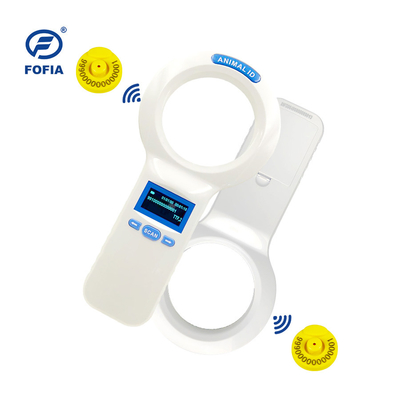 USB Powered RFID Microchip Scanner Dengan 3 AA Power Dan Dibangun Dalam Sistem Jam Handheld