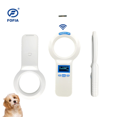 USB Komunikasi Anjing Microchip Scanner Dengan 1000 Rekam Data Storage