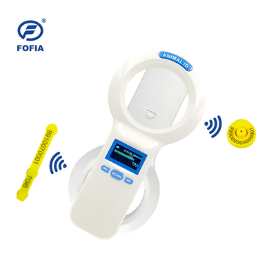 Universal 160g Microchip Reader Dengan 20cm Ear Tag Reading Distance Handheld Reader