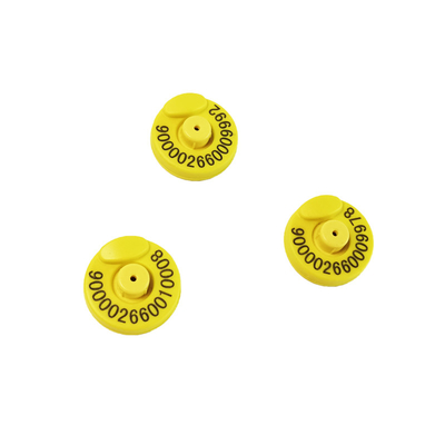 TPU Identifikasi Babi Rfid Tag Telinga Waterproof Anti Shedding
