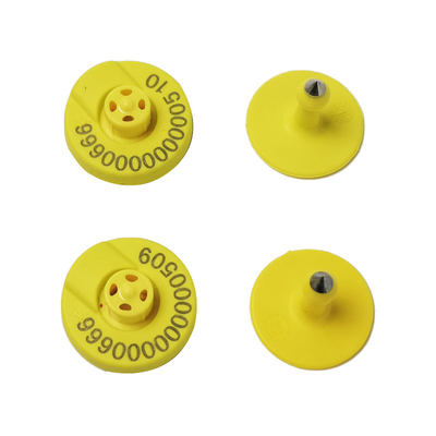 FULL ICAR Sertifikasi FDX-B Ear Tags ET908+T901 134.2khz 30mm Diameter