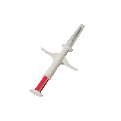 Standar R/W ISO 11784/5 FDX-B ISO Identification Microchip in White Syringe untuk Identifikasi Hewan