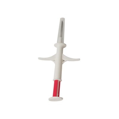 Standar R/W ISO 11784/5 FDX-B ISO Identification Microchip in White Syringe untuk Identifikasi Hewan