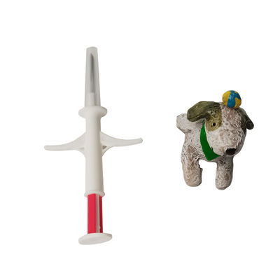 Fofia 2026 Hot Selling RFID 134.2kHz Animal ID Microchip Integrate Type Ear Tag ZS009 Waterproof untuk Injeksi Hewan Piaraan