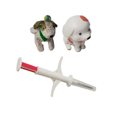 Fofia 2026 Hot Selling RFID 134.2kHz Animal ID Microchip Integrate Type Ear Tag ZS009 Waterproof untuk Injeksi Hewan Piaraan