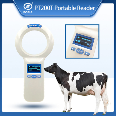 USB Transferable ISO Transponder Microchip Handheld Reader untuk Pet ID