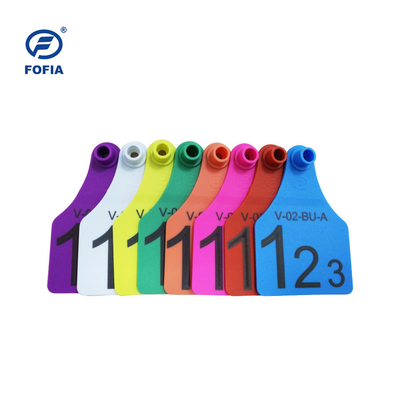TPU Material Animal Visual Ear Tag Applicator untuk Peternakan Peternakan dan Keamanan