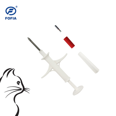 Microchip Implantator Dengan 15 digit Nomor untuk Identifikasi Hewan Pet ID microchip