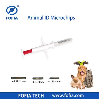 134.2kHz ICAR EM4305 Implan RFID 1.25x7 1.4x8 2.12x12mm GlassTag Microchips Anjing Kuda Domba Micro Chip Hewan Id Pet Microchip Untuk Hewan