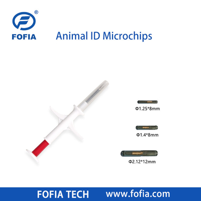 Kuda Implantable Microchip 134.2khz Rfid Chip Hewan Pet Id Injeksi Microchip Untuk Hewan Dengan Jarum Suntik