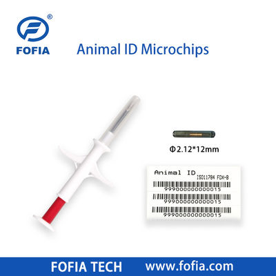 Bersertifikat ICAR Generasi baru Microchip Identifikasi implan 2-in-1 yang disterilkan untuk Semua Jenis Hewan ZS006