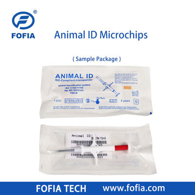 Bersertifikat ICAR Generasi baru Microchip Identifikasi implan 2-in-1 yang disterilkan untuk Semua Jenis Hewan ZS006