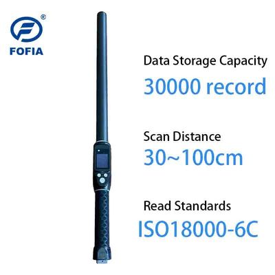 Compact RFID Stick Reader Mendukung ISO11784 85 FDX B HDX dan ID64 Tag dengan Bluetooth 5 dan Waterproof Housing