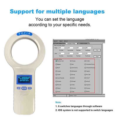 Skener suhu microchip RFID tahan lama yang serbaguna untuk integrasi dan transfer data yang lancar