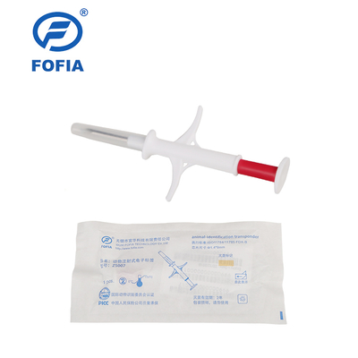Animal ID Microchip Dengan ISO11784/5 Fdx-b R/w Standar Untuk Sistem Kontrol Suhu Hewan