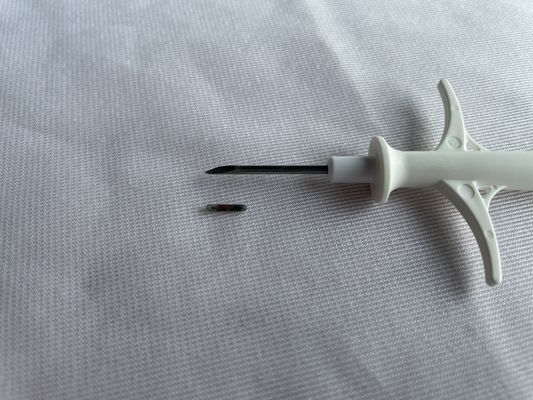 FDX-B RFID Animal ID Microchip Sangat akurat 2.12*12mm/1.4*8mm