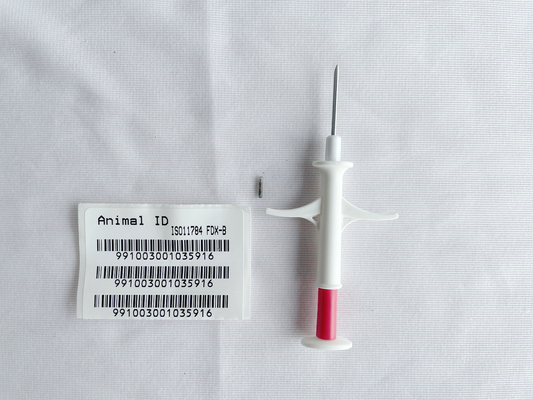 Animal ID Microchip Dengan ISO11784/5 Fdx-b R/w Standar Untuk Sistem Kontrol Suhu Hewan