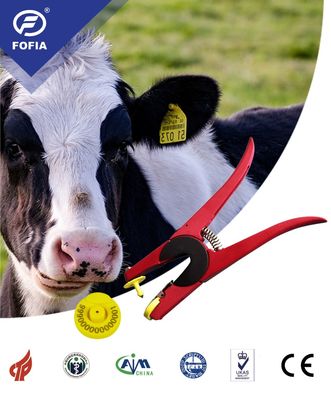 134.2kHz Tag Telinga Elektronik untuk Sapi dengan 100.000 Siklus Tulis dan Kepatuhan ISO 11784/11785