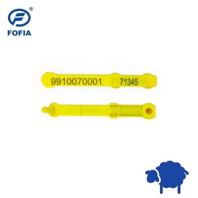 Waterproof Durable Electronic Sheep Tags Featuring FDX HDX RFID Technology and 4.0g Weight for Livestock Management