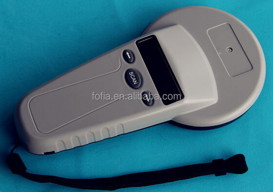 Perangkat identifikasi hewan peliharaan pemindai microchip portabel yang beroperasi pada frekuensi 125khz 1342khz untuk pemindaian RFID hewan peliharaan