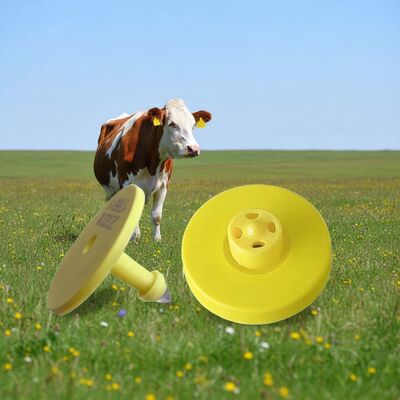 Tag telinga RFID tahan lama 134.2kHz untuk ternak dengan desain standar dan tahan air ISO11784/5 FDX-B