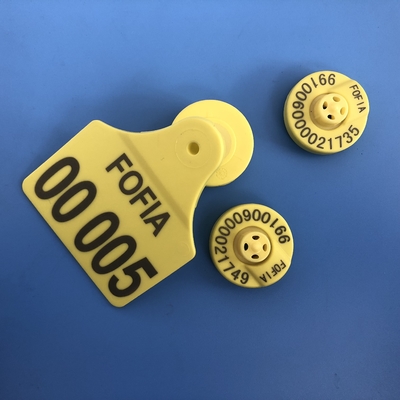 FULL ICAR-Certified RFID Electronic Ear Tags For Livestock Tracking Advanced Tamperproof Animal ID Management System Untuk Sapi Susu, Domba, Kambing, Babi Dan Peternakan Sapi