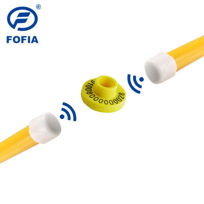 FUll ICAR Certified Durable FDX-B Electronic Ear Tags For Cattle Tracking And Identification Supporting Livestock Monitoring And Farm Traceability