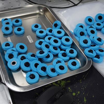 FOFIA Baru RFID Tag Telinga Elektronik TPU Plastik 134.2KHz Frekuensi 17cm Jarak Membaca Sertifikat ICAR Lengkap untuk Sapi