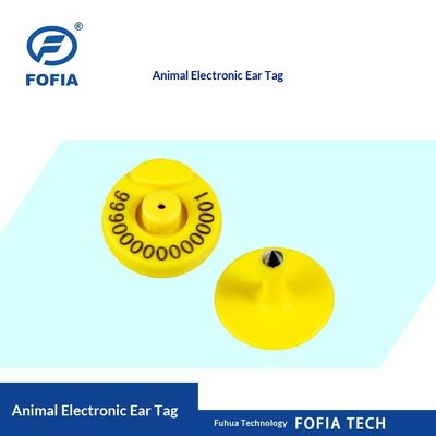 FDX baru FDX Low-Frequency Electronic Ear Tag RFID Animal Tag Full-Duplex Babi Sapi Sapi Bermulut Terbuka/Tutup Identifikasi ternak